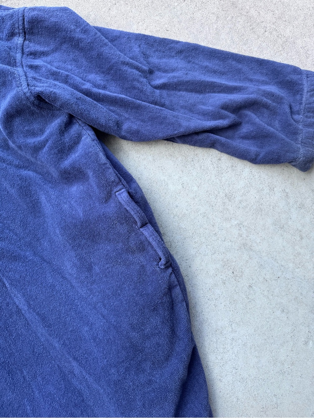 Polo by Ralph Lauren Navy Terry Robe-Style Sweatpants - Picture 5 of 7